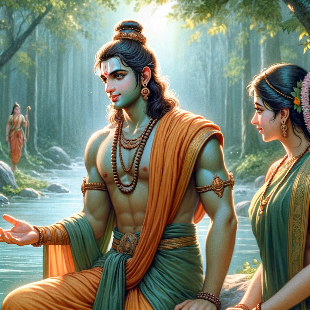 Rama Describes the Mandakini River